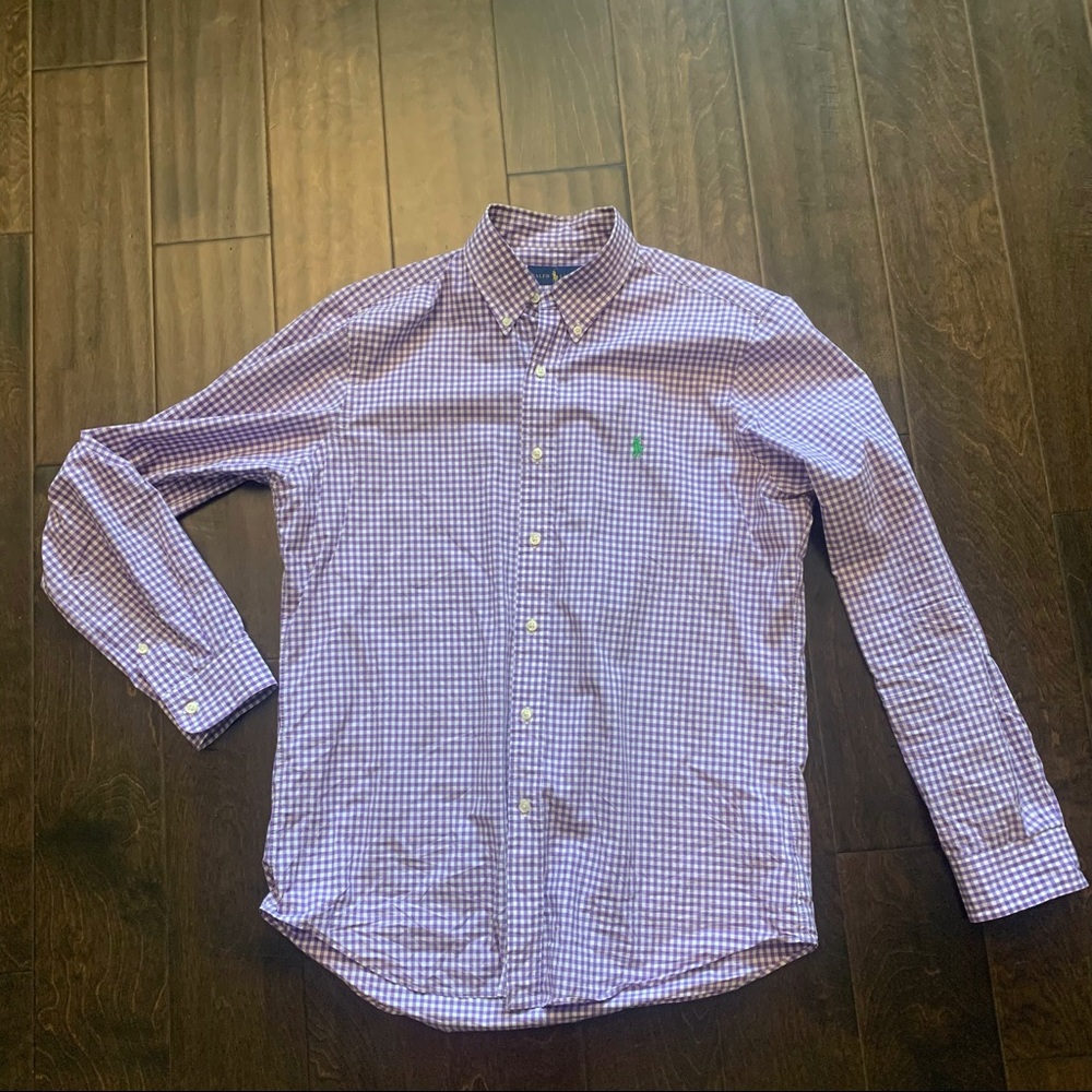 Polo Purple Button Down - image 2